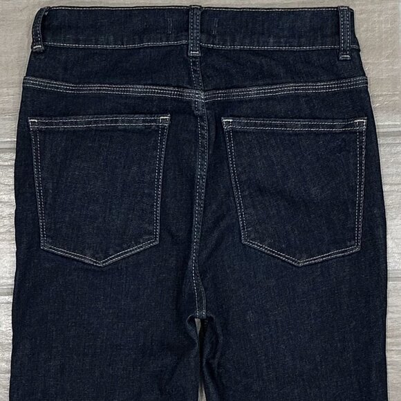 DL1961 Mara Straight High Rise Instasculpt Ankle Jeans in Snyder Dark Wash Sz 27 - Picture 9 of 16